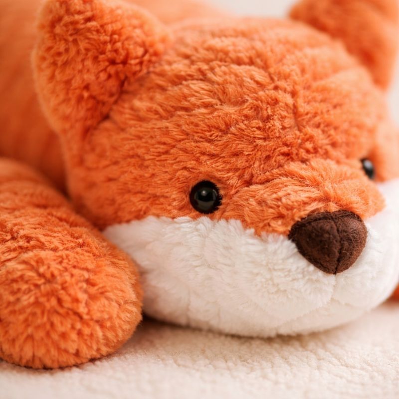 SunnyFox Cuddle Plush Toy — Clean Quality for Babies