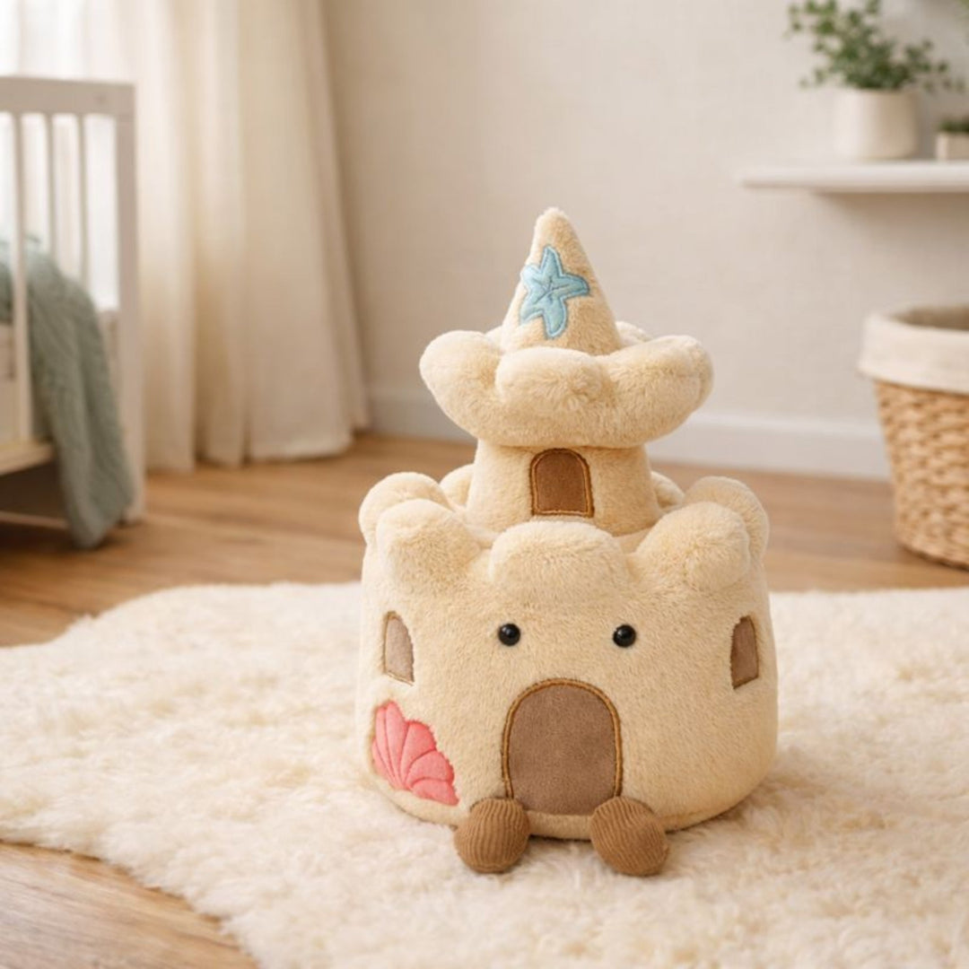 Tali Sandcastle Snuggle Buddy Plush Toy — Clean Modern Quality