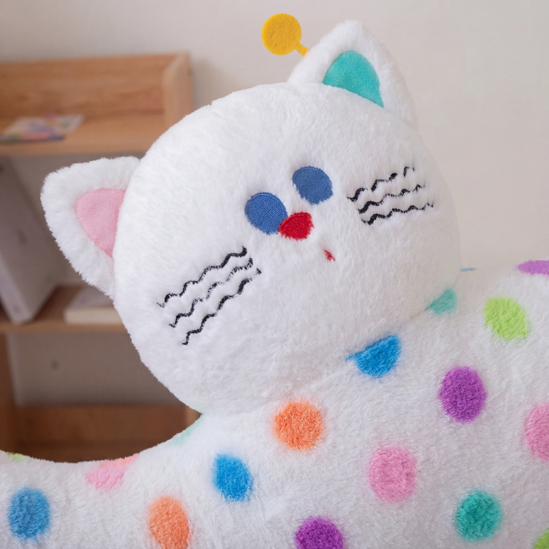Dotty Cat Plush Toy for Kids — Clean Quality Companion