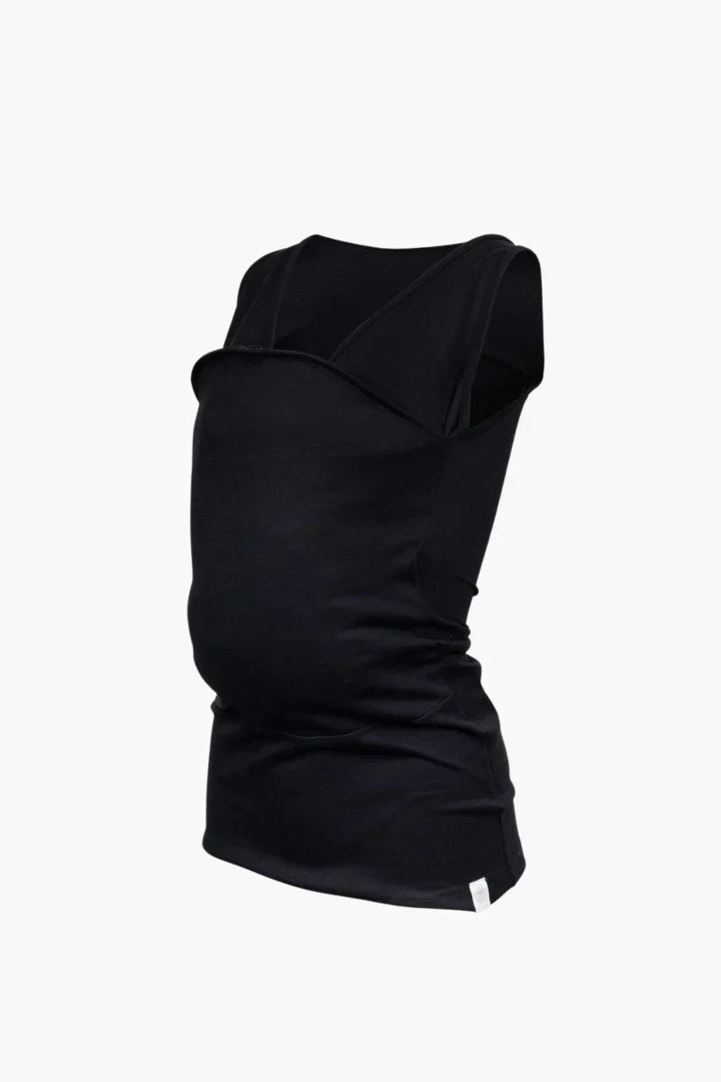 CarryClose babywearing tee black mom fit