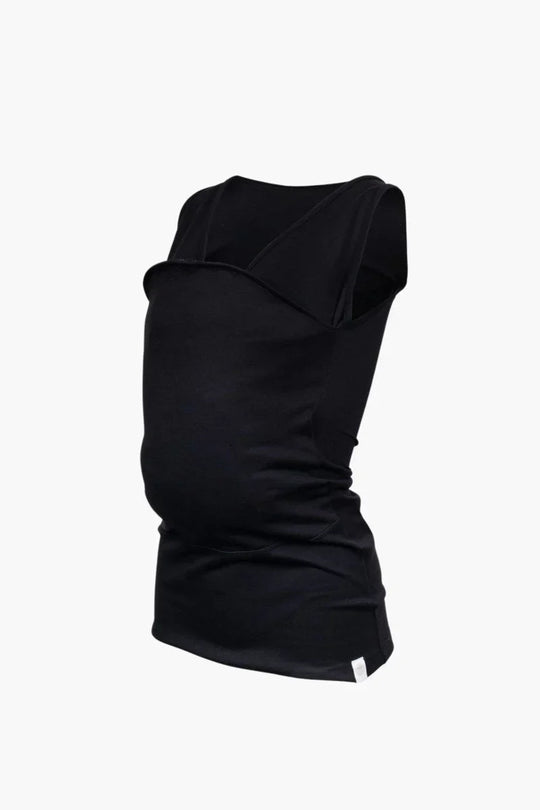 CarryClose babywearing tee black mom fit