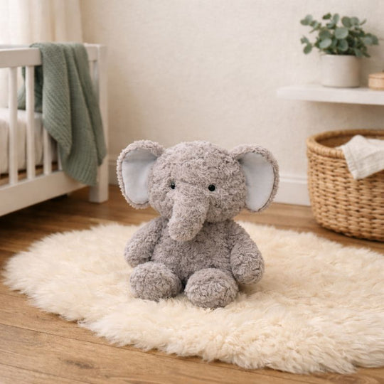 Snuggle Elephant Plush Toy — Clean Quality Companion
