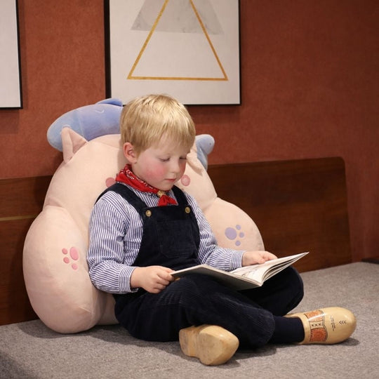 SnugglePaw Cat Plush Pillow Toy — Clean Quality for Kids