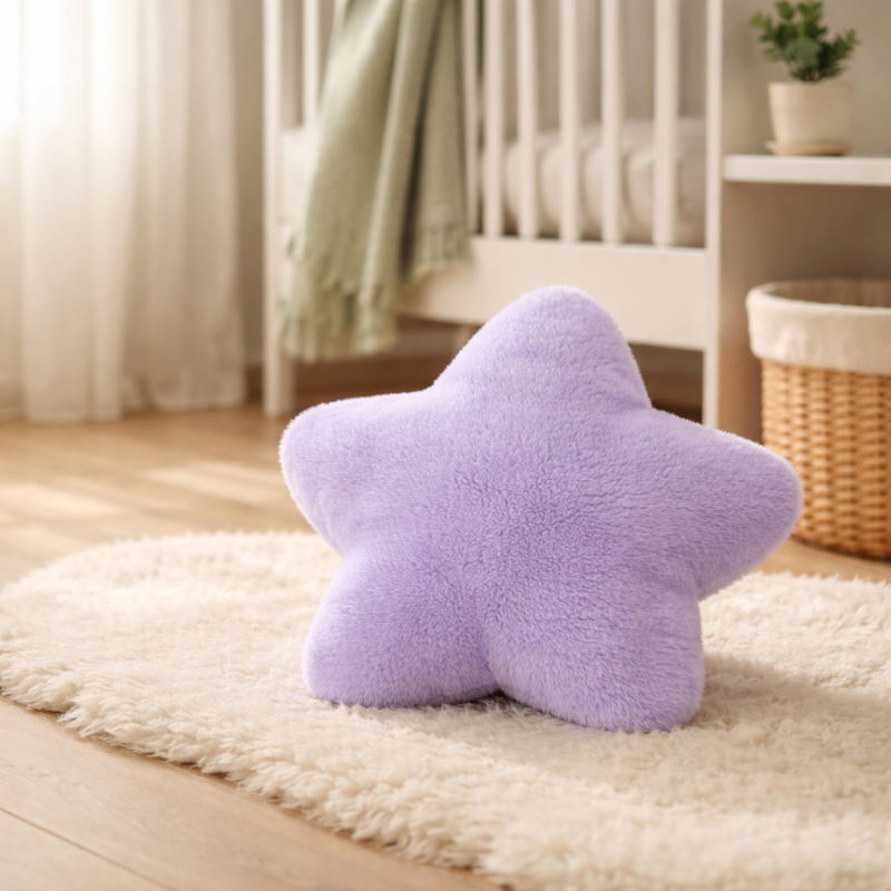 SnuggleNova Star Plush Toy — Calming Modern Quality for Kids