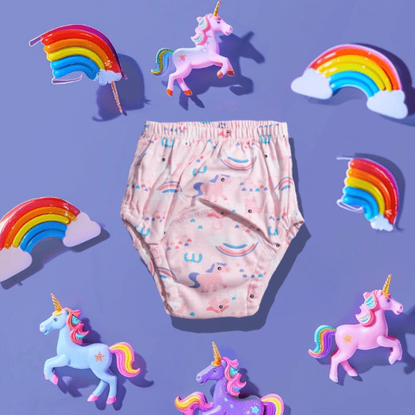 TinySteps Cotton Training Pants Toddler Underwear — Leakproof Quality