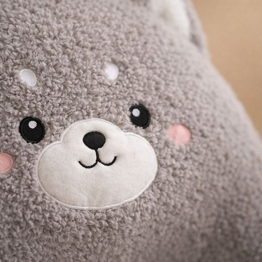 Arlo Husky Plush Cushion Toy — Modern Quality for Kids