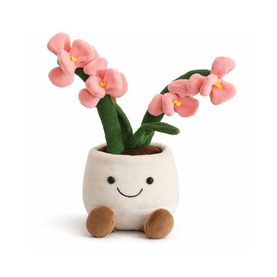 Orchid Bloom Snuggle Plush Toy Flower Plush Toy — Modern Quality